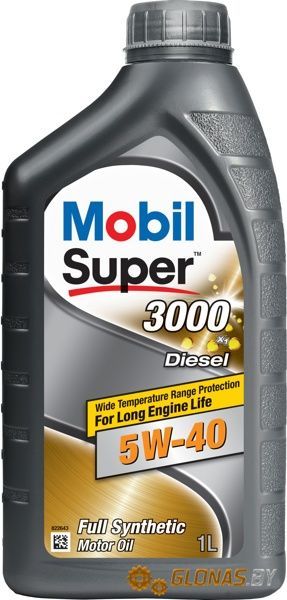 Mobil Super 3000 X1 Diesel 5W-40 1л