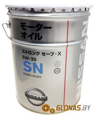 Nissan Strong Save X 5W-30 SN 20л