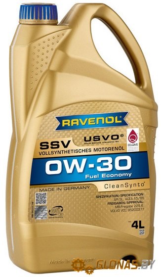 Ravenol SSV Fuel Economy 0W-30 4л