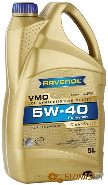 Ravenol VMO 5w-40 5л