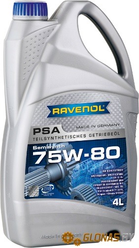Ravenol PSA 75W-80 GL 4+ 4л