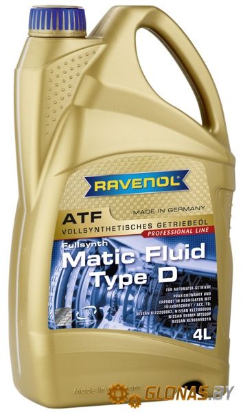 Ravenol ATF Matic Fluid Type D 4л