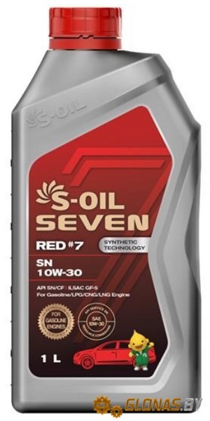 S-Oil 7 RED #7 SN 10W-30 1л
