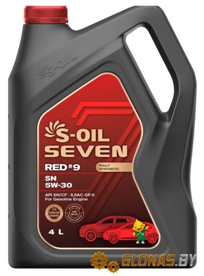 S-Oil 7 RED #9 SN 5W-30 4л