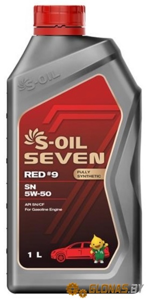 S-Oil 7 RED #9 SN 5W-50 1л