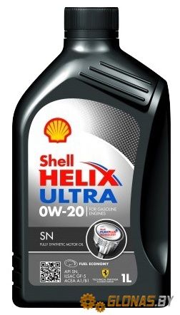 Shell Helix Ultra SN 0W-20 1л