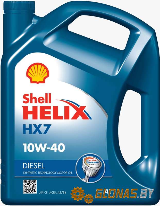Shell Helix Diesel HX7 10W-40 4л