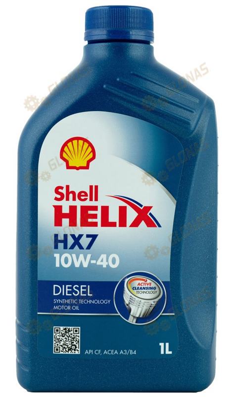 Shell Helix Diesel HX7 10W-40 1л