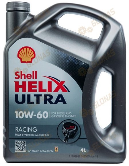Shell Helix Ultra Racing 10W-60 4л