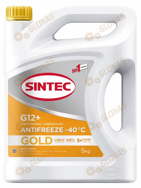 Sintec Antifreeeze Gold G12+ 5кг