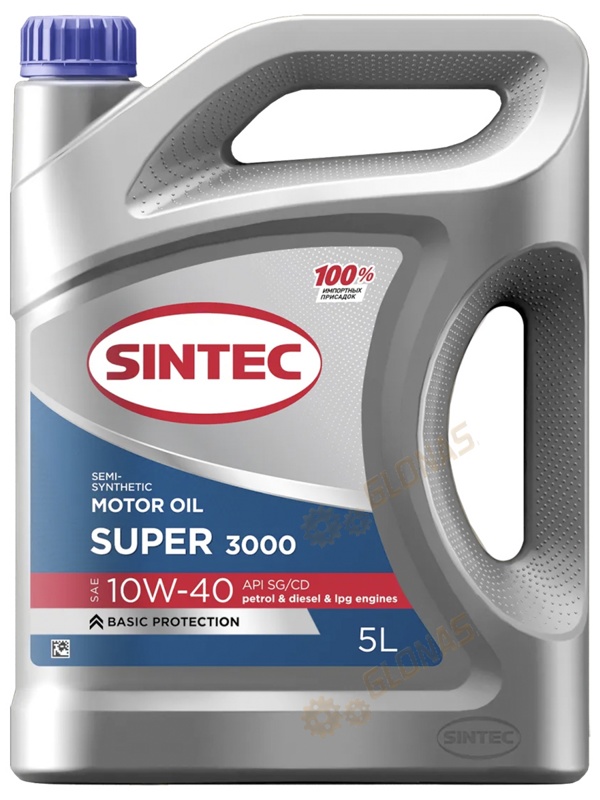 Sintec Super 3000 10w-40 SG/CD 5л