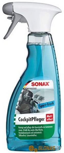 Sonax полироль панели приборов (матовый) SportFresh 500мл