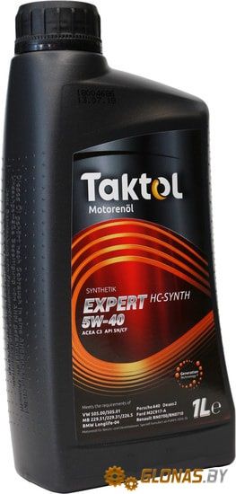 Taktol Expert HC-Synth 5W-40 1л