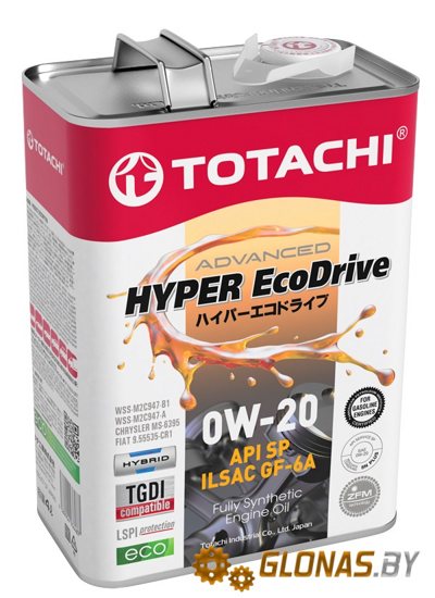 Totachi Hyper Ecodrive 0W-20 4л