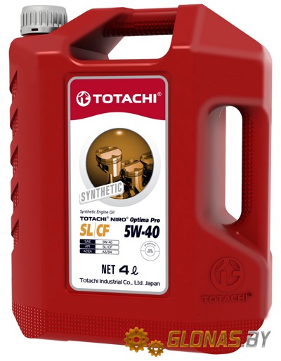 Totachi Niro Optima Pro Synthetic SL/CF 5w-40 4л