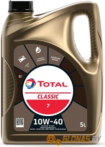 Total Classic 7 10W-40 5л