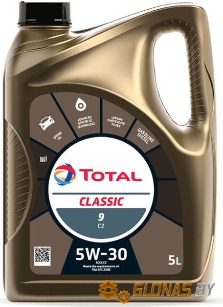Total Classic 9 C2 5W-30 5л