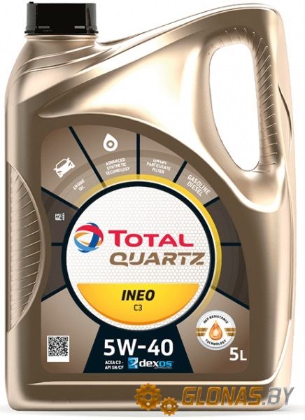 Total Ineo C3 5W-40 5л