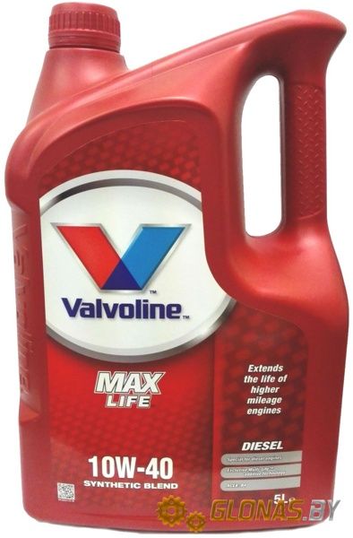 Valvoline MaxLife Diesel 10W-40 5л