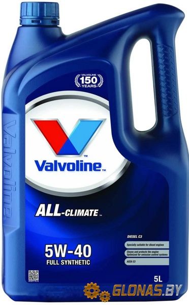 Valvoline All-Climate Diesel C3 5W-40 5л