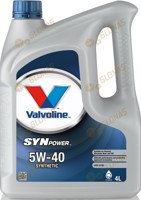 Valvoline SynPower 5W-40 4л - фото