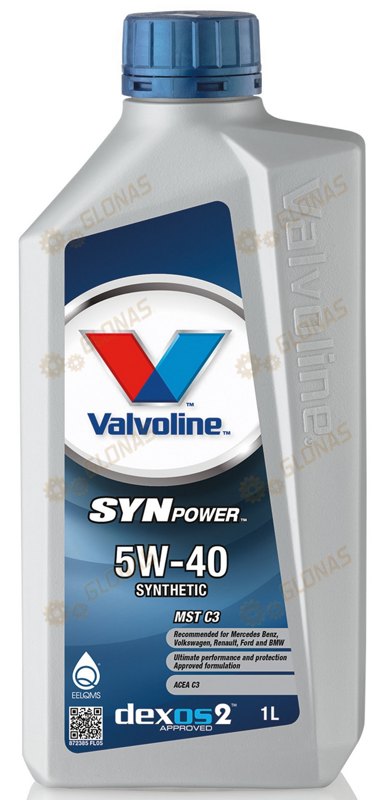 Valvoline SynPower MST 5W-40 1л