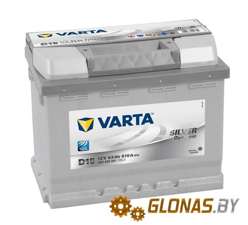 Varta Silver Dynamic D15 (63Ah)