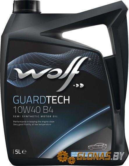 Wolf Guard Tech 10w-40 B4 5л