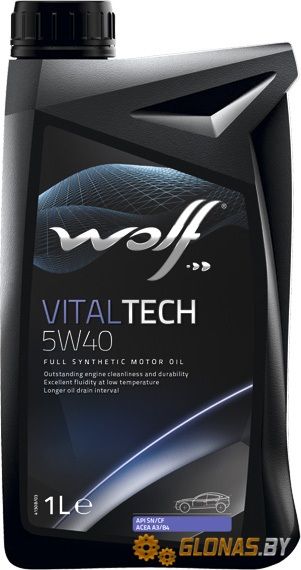 Wolf Vital Tech 5w-40 1л