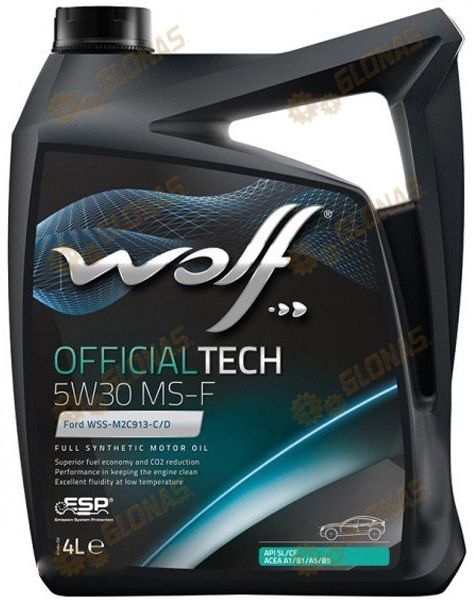 Wolf Official Tech 5w-30 MS-F 4л