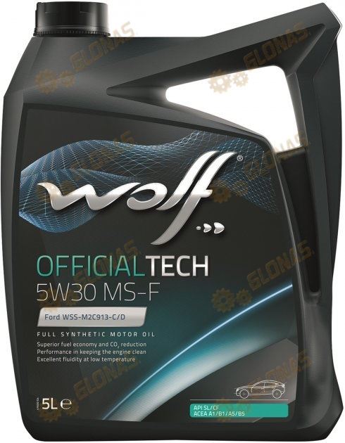Wolf Official Tech 5w-30 MS-F 5л