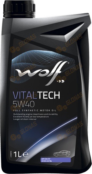 Wolf Vital Tech 5w-40 1л