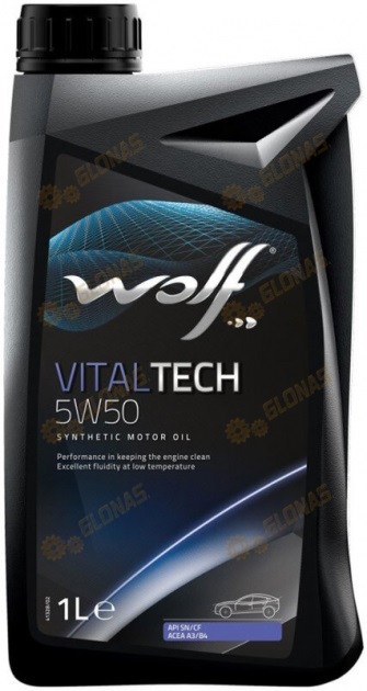 Wolf Vital Tech 5w-50 1л