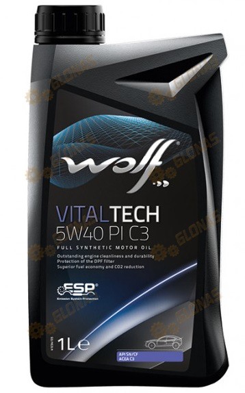 Wolf Vital Tech PI C3 5w-40 1л
