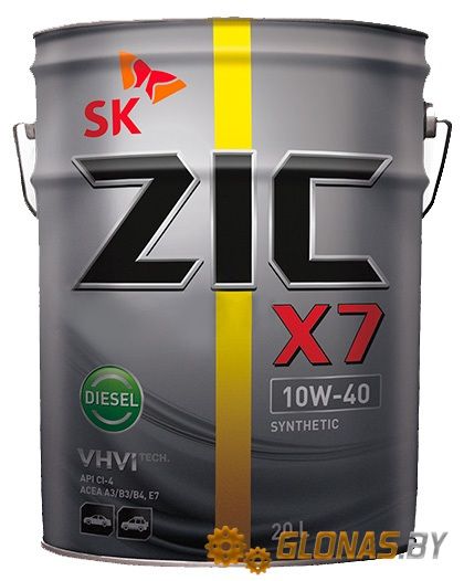 Zic X7 Diesel 10W-40 20л