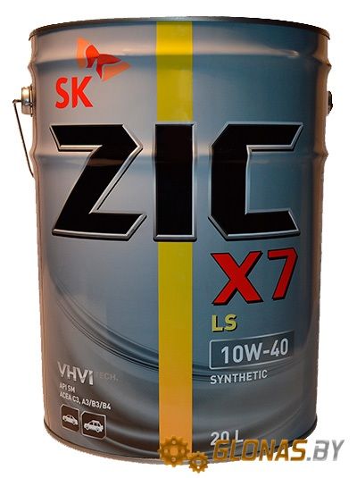 Zic X7 LS 10W-40 20л
