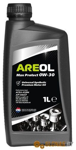 Areol Max Protect 0W-30 1л - фото