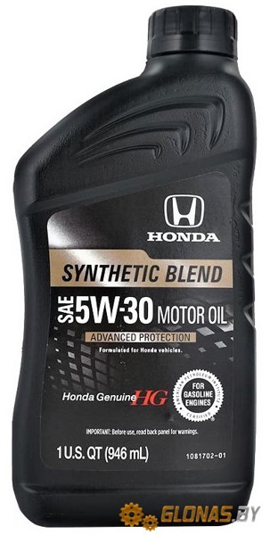 Honda Synthetic Blend 5W-30 SP 0.946л
