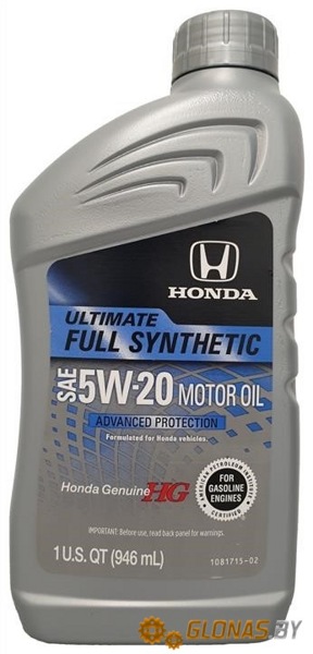 Honda Full Synthetic 5W-20 SN 0.946л