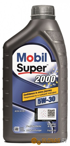 Mobil Super 2000 x1 5W-30 1л