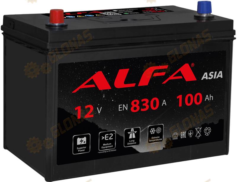 Alfa Asia 100 JL (100 А·ч)