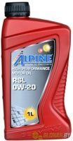 Alpine RSL 0W-20 1л - фото