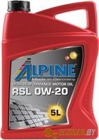 Alpine RSL 0W-20 5л - фото