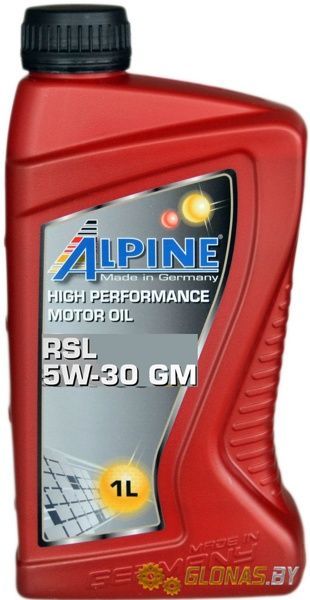 Alpine RSL 5W-30 GM 1л