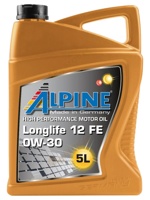 Alpine Longlife 12 FE 0W-30 5л - фото