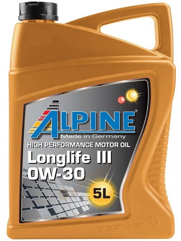 Alpine Longlife III 0W-30 5л