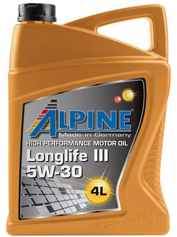 Alpine Longlife III 5W-30 4л