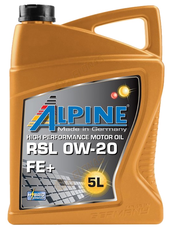 Alpine Longlife IV 0W-20 5л - фото