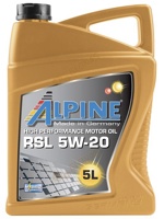 Alpine RSL 5W-20 5л - фото
