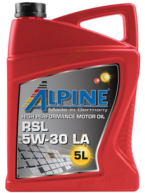 Alpine RSL 5W-30 LA 5л